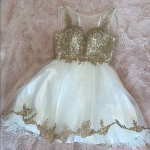 Formal dress, worn once.